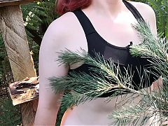 Tittraining and whipping in the woods